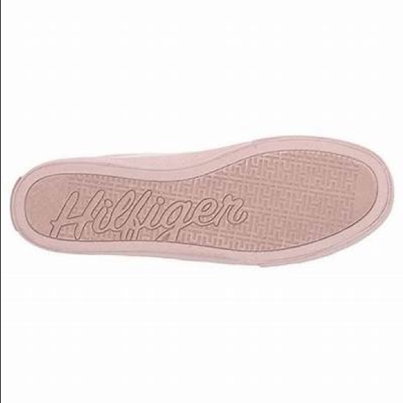 Tommy Hilfiger Lenzi pink logo sneaker tennis shoes - Picture 4 of 4